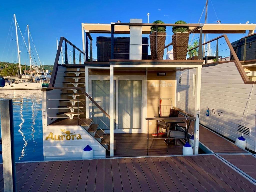 Villa Floating Sea House Aurora Portoroz Exterior foto