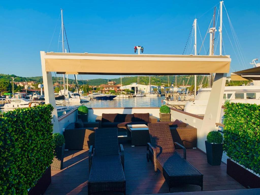 Villa Floating Sea House Aurora Portoroz Exterior foto